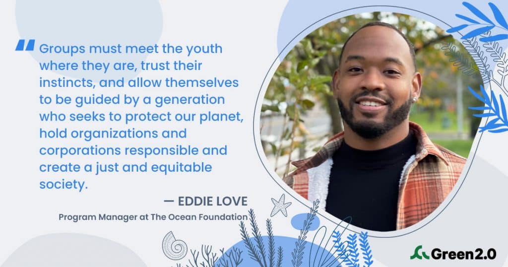 Eddie Love, The Ocean Foundation